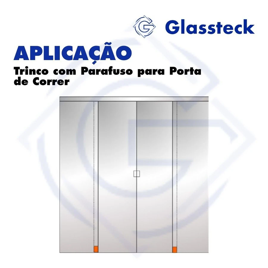 Trinco com Parafuso para Porta de Correr -2