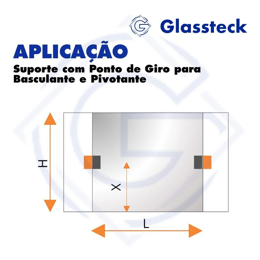 Suporte com Ponto de Giro para Basculante e Pivotante -2