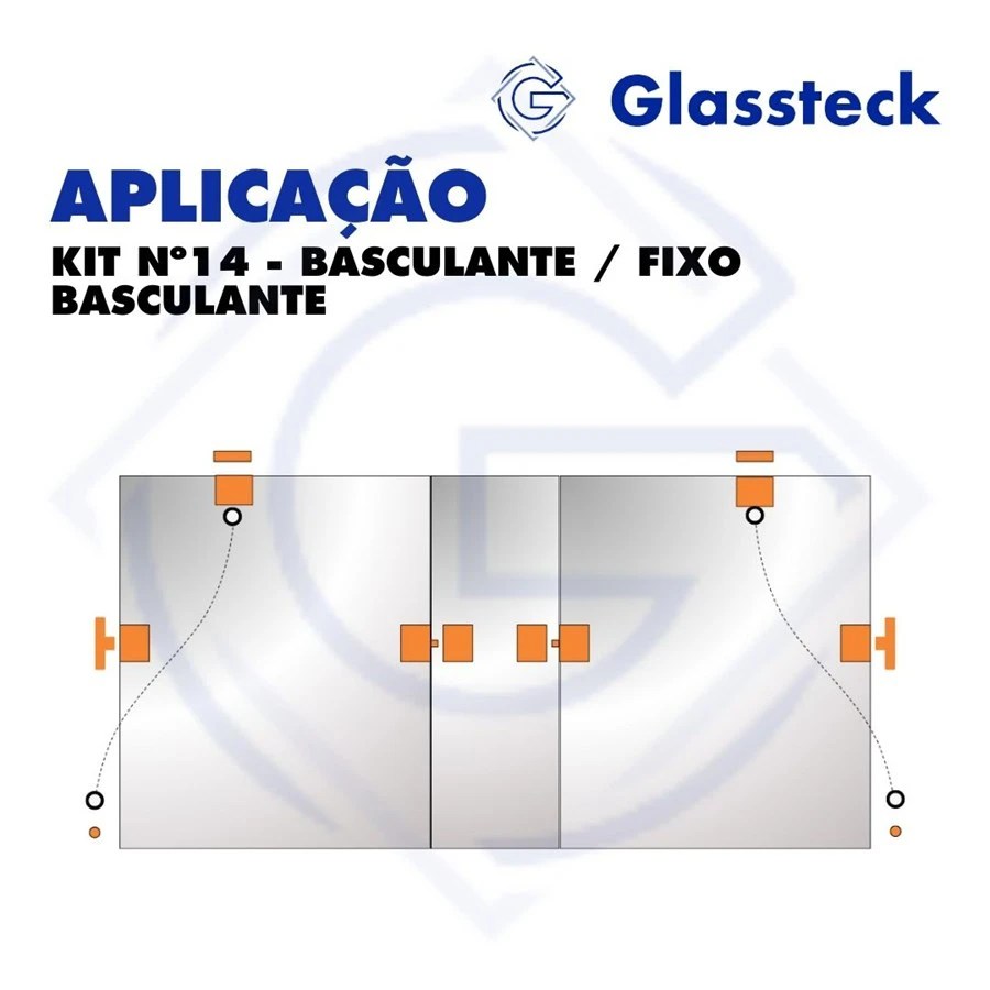 KIT Nº14 - BASCULANTE / FIXO BASCULANTE -2