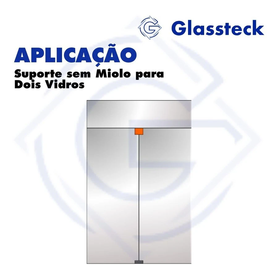Suporte sem Miolo para Dois Vidros -2