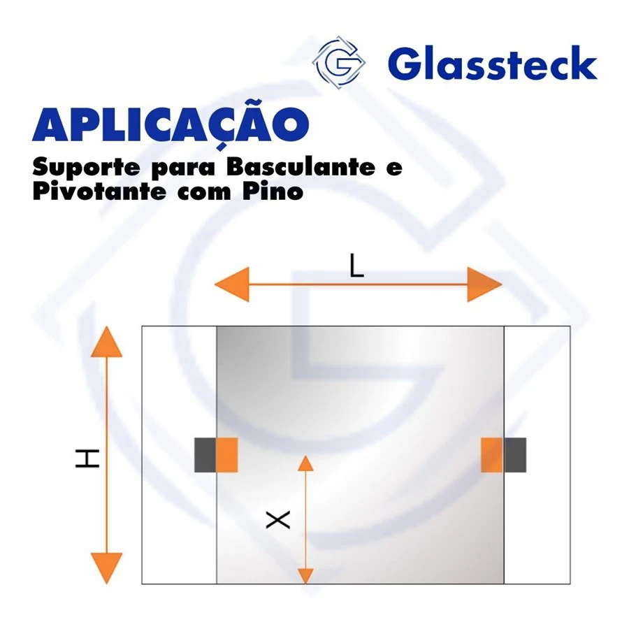 Suporte para Basculante e Pivotante com Pino -2