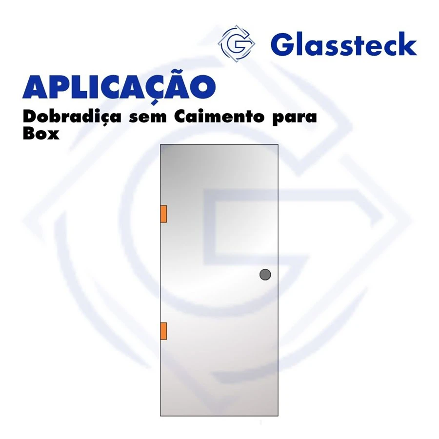 Dobradiça sem Caimento para Box -2
