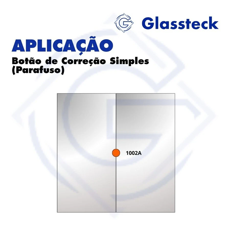 Botão de Correção Simples (Parafuso) 1002 -2