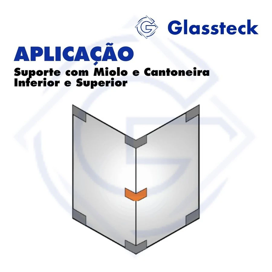 Suporte com Miolo e Cantoneira Inferior e Superior -2