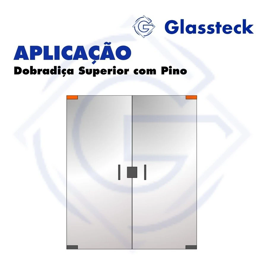 Dobradiça Superior com Pino -2