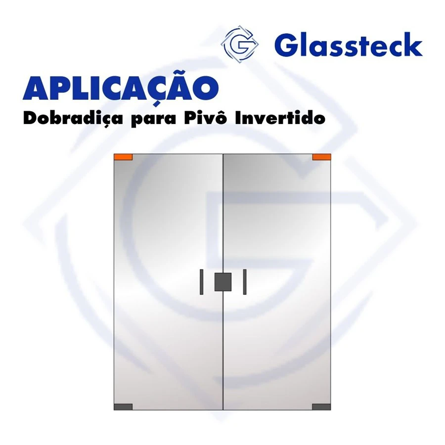 Dobradiça para Pivô Invertido -2