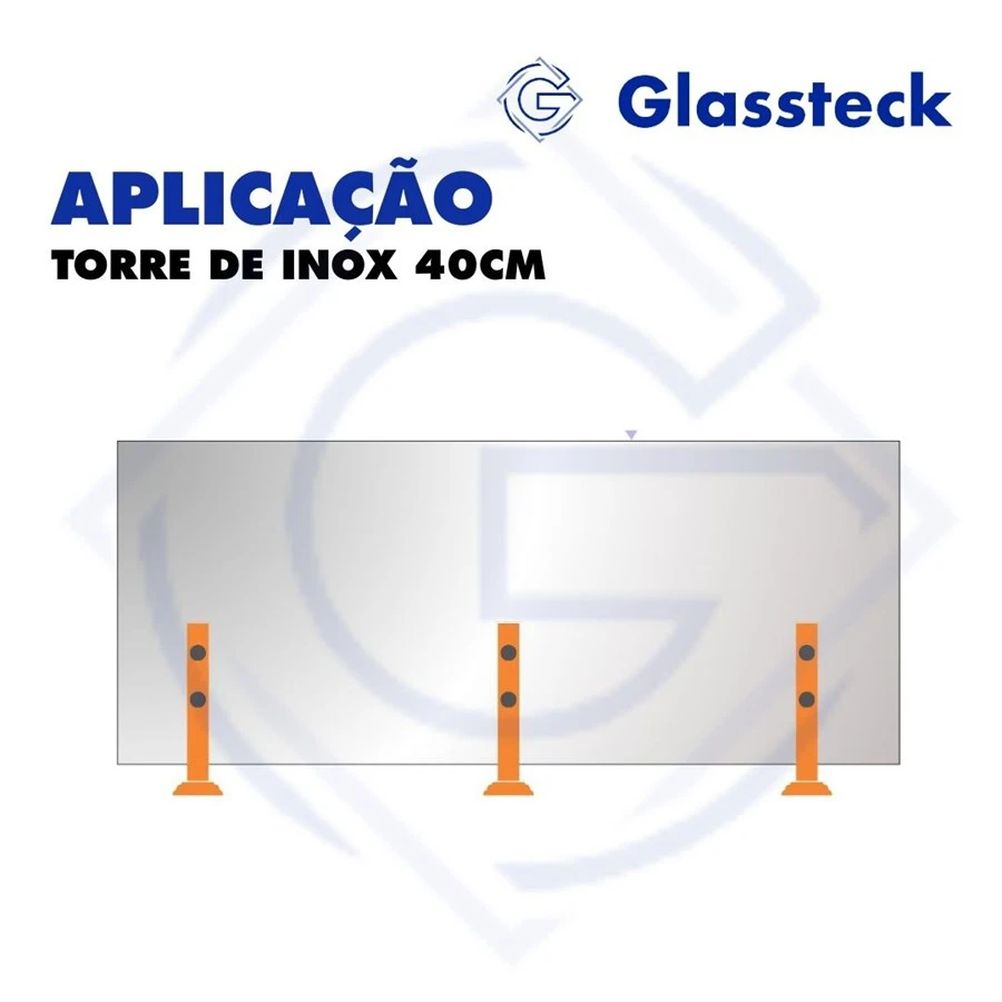 TORRE DE INOX 40CM -2