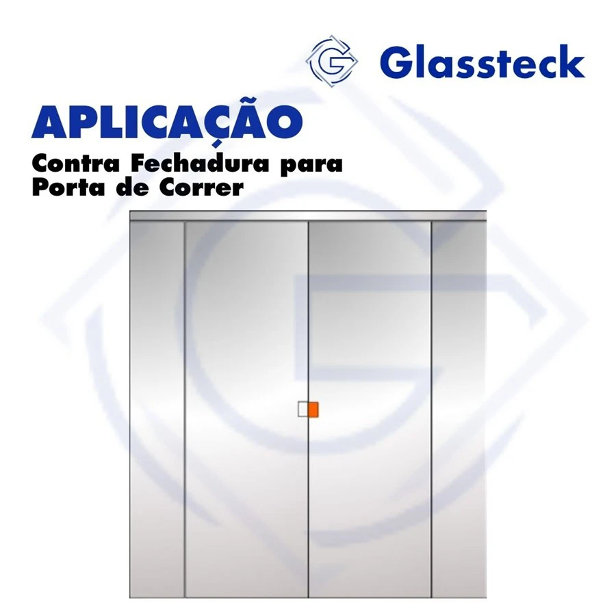 Contra Fechadura para Porta de Correr -2