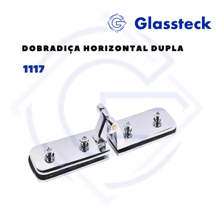 Dobradiça Horizontal Dupla