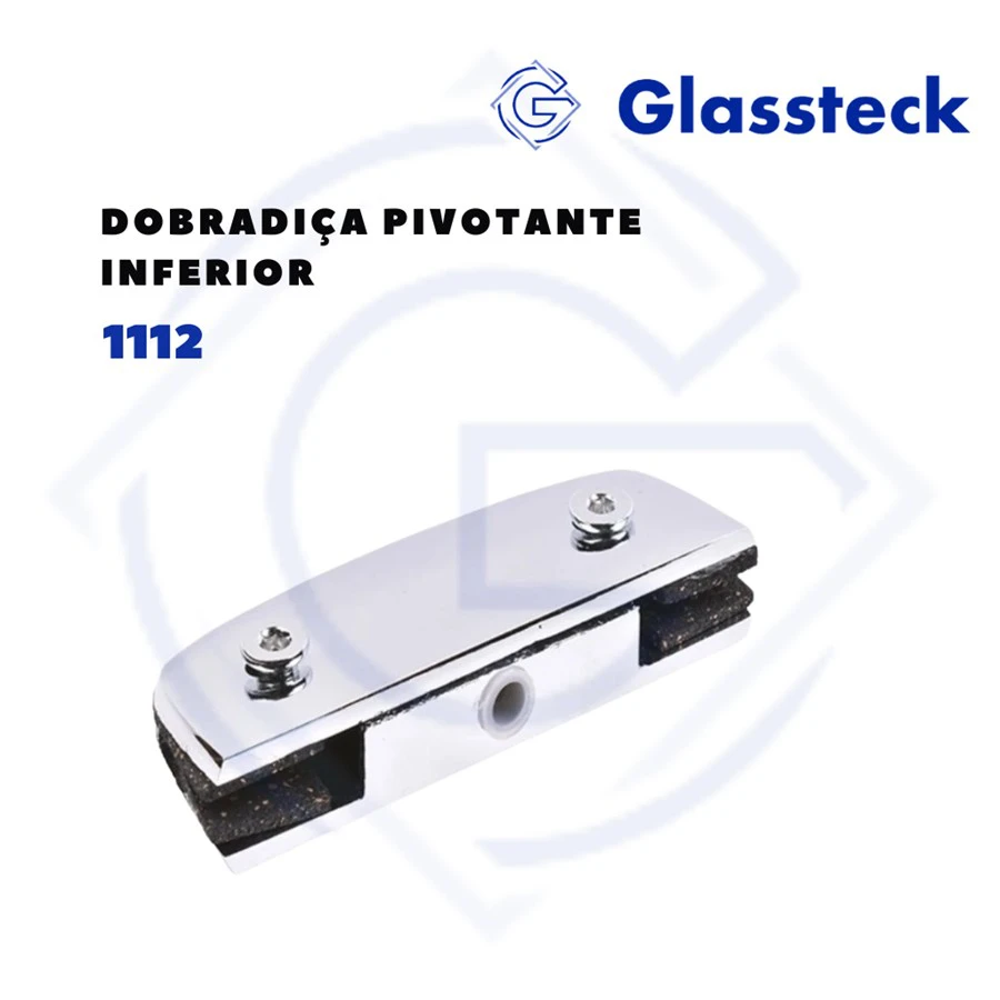 Dobradiça Pivotante Inferior