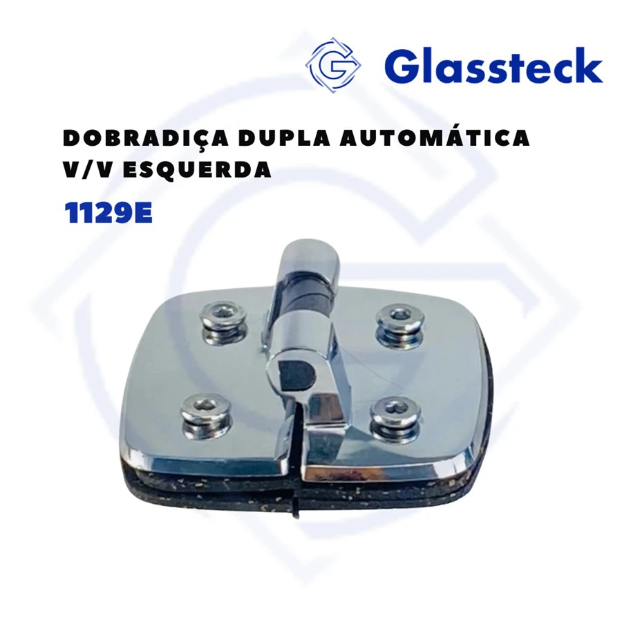 Dobradiça Dupla Automática V/V Esquerda