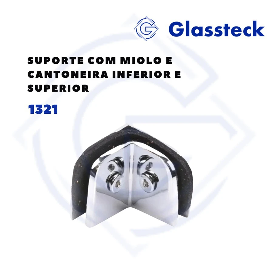 Suporte com Miolo e Cantoneira Inferior e Superior