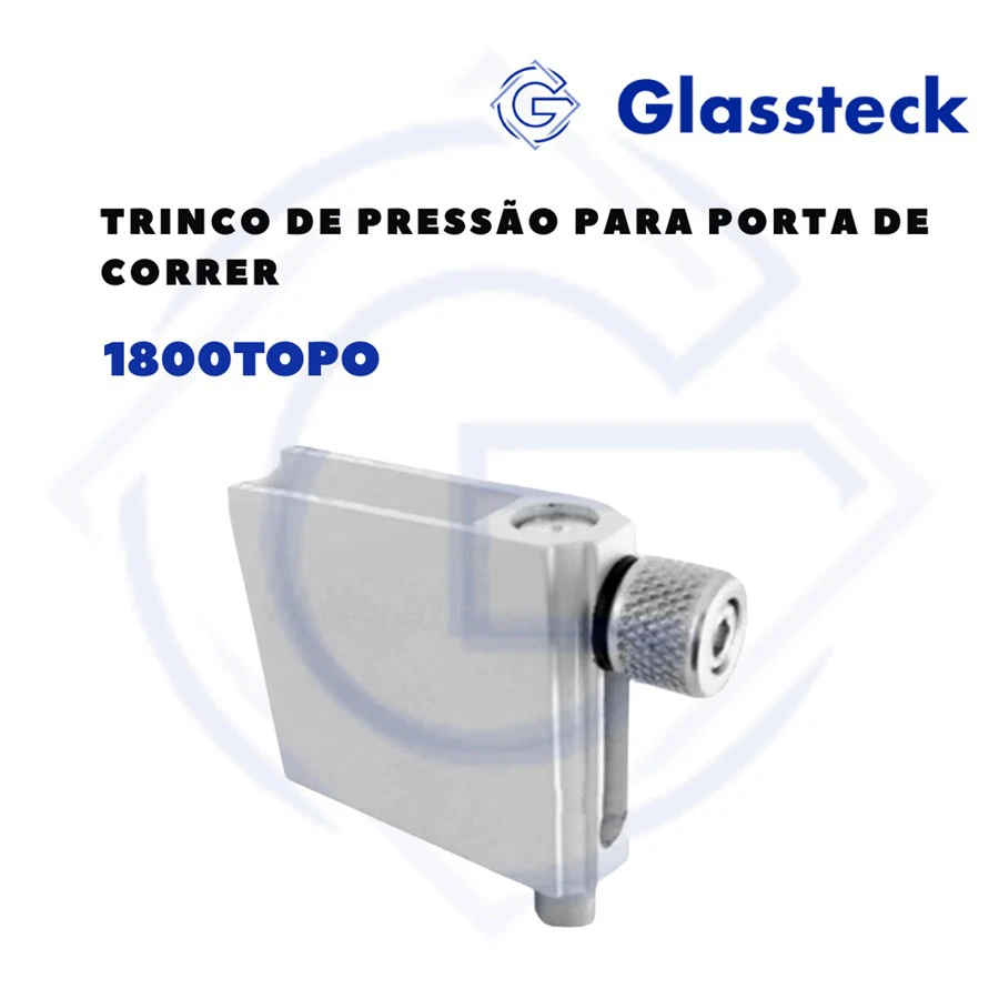 Trinco de Pressão para Porta de Correr
