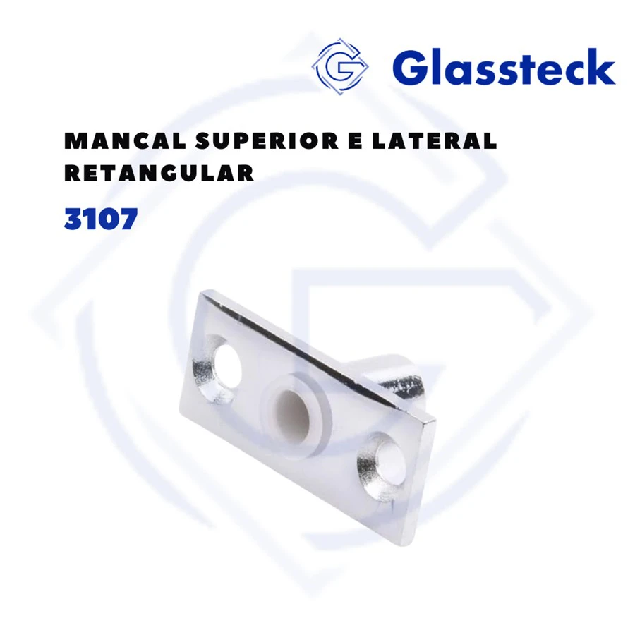 Mancal Superior e Lateral Retangular