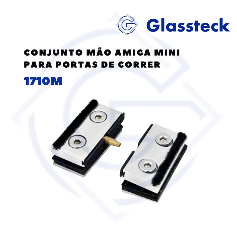 Conjunto Mão Amiga Mini para Portas de Correr