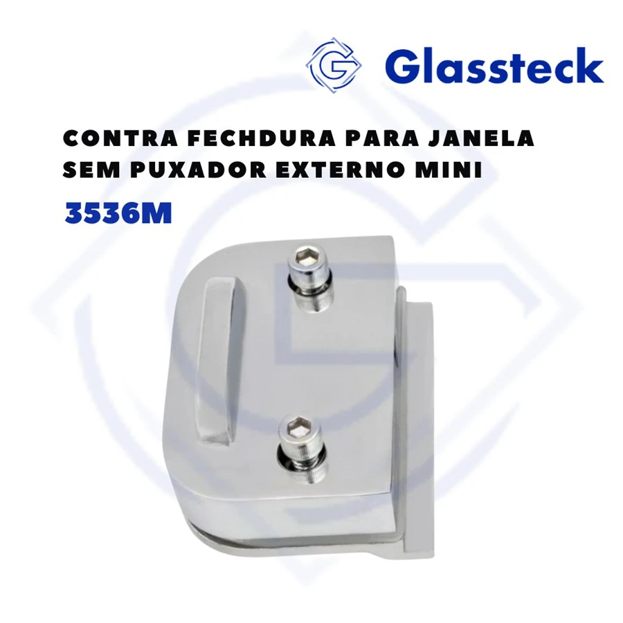 Contra Fechadura para Janela sem Puxador Externo Mini
