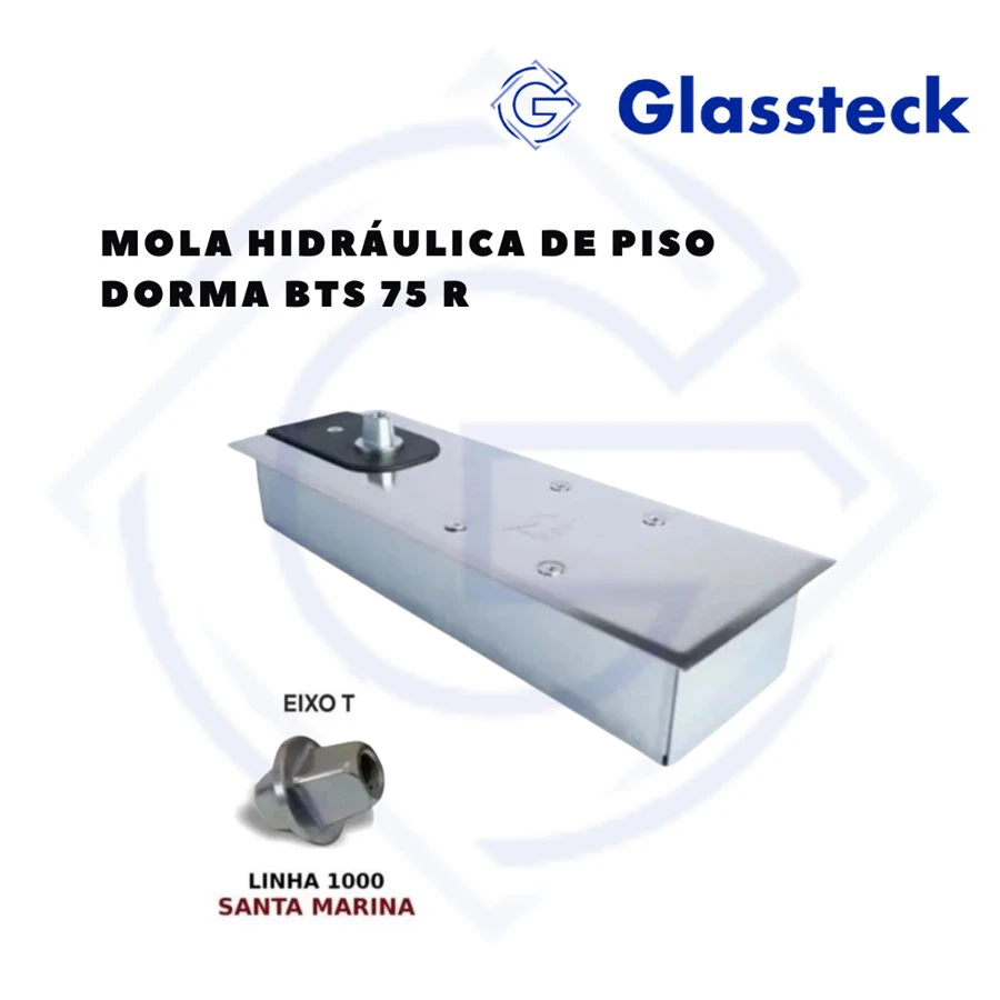 MOLA HIDRÁULICA DE PISO DORMA BTS 75 R