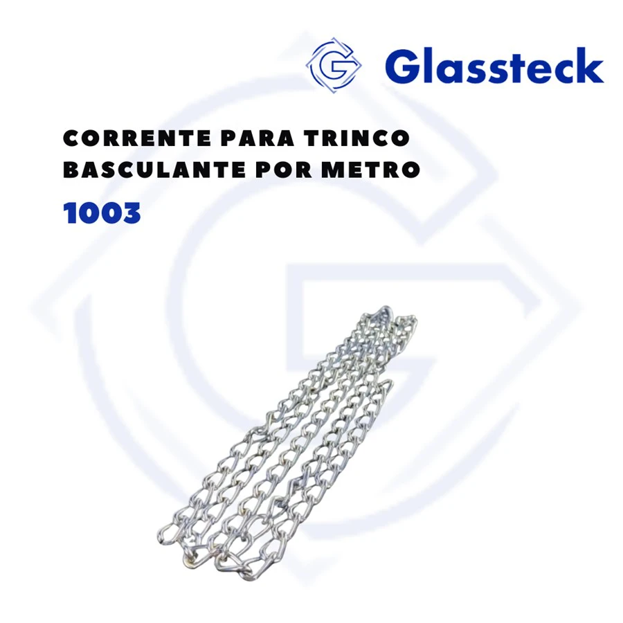 Corrente para trinco basculante por metro
