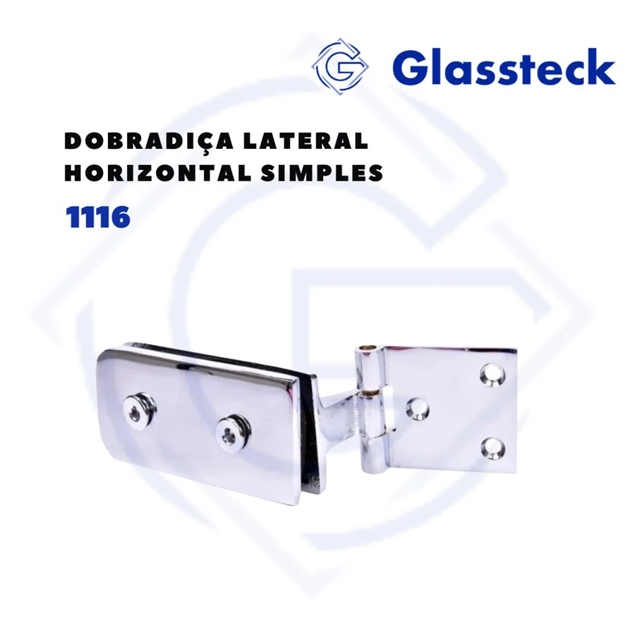 Dobradiça Lateral Horizontal Simples