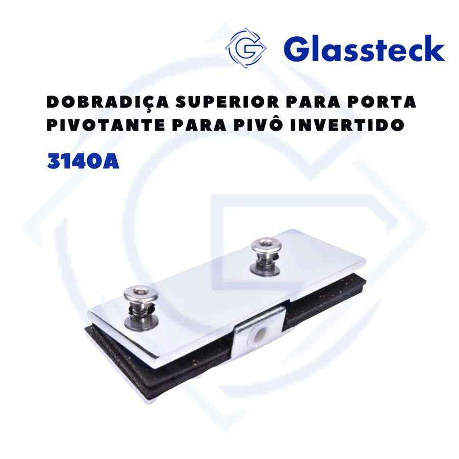 Dobradiça Superior para Porta Pivotante para pivô invertido
