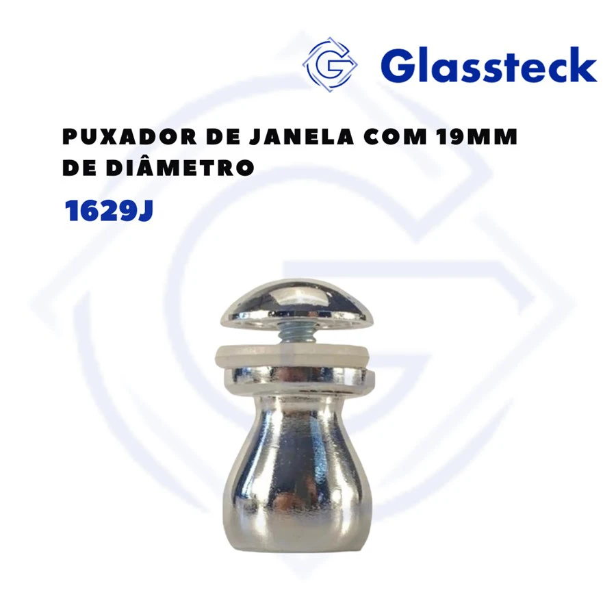 Puxador de Janela com 19mm de Diâmetro