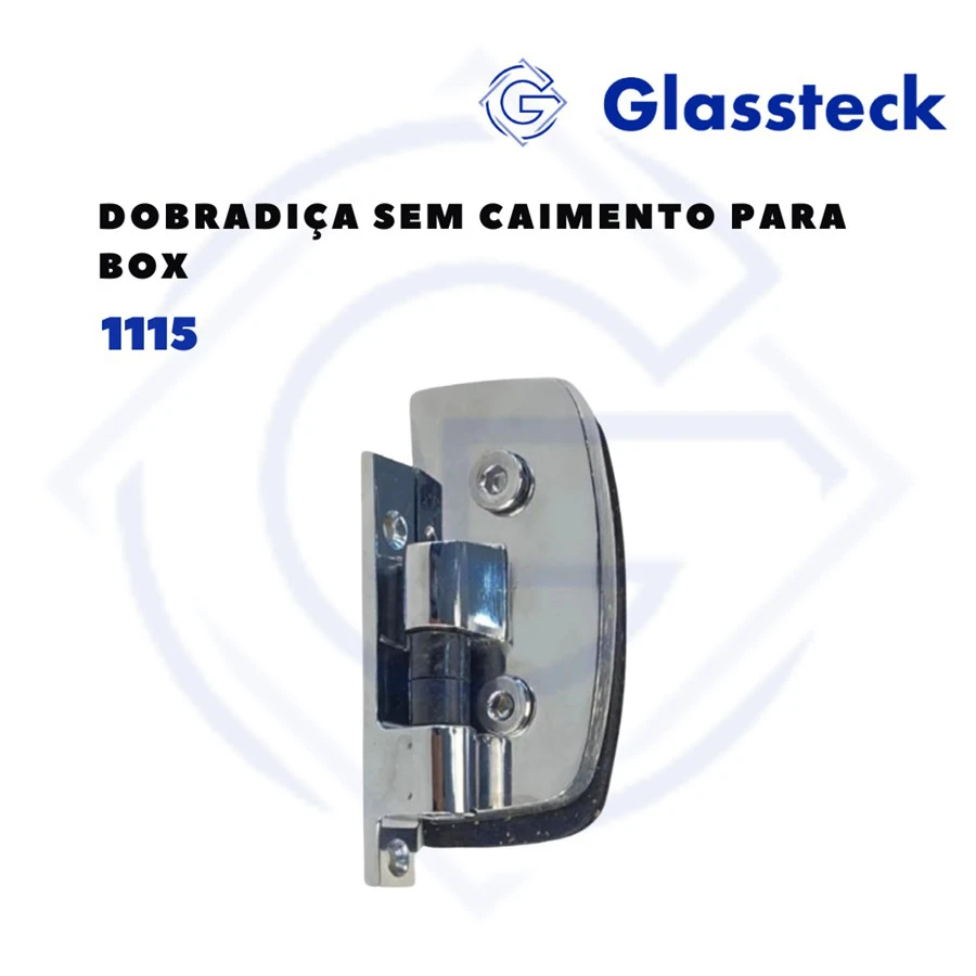 Dobradiça sem Caimento para Box