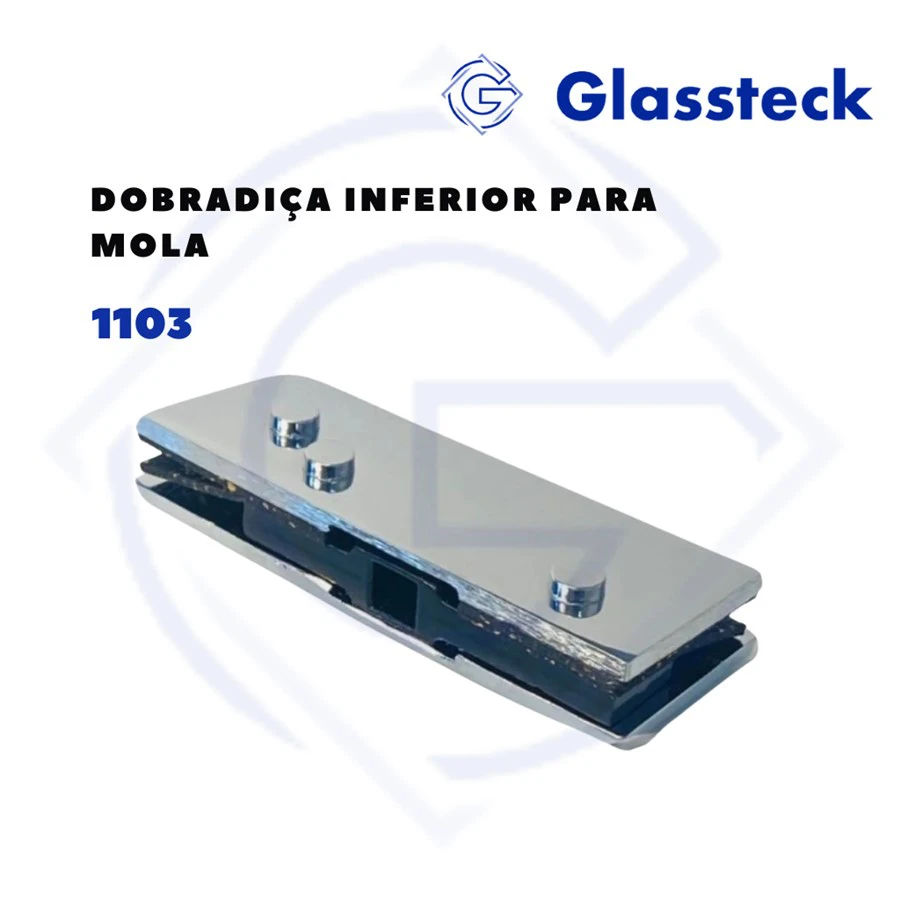 Dobradiça Inferior para Mola