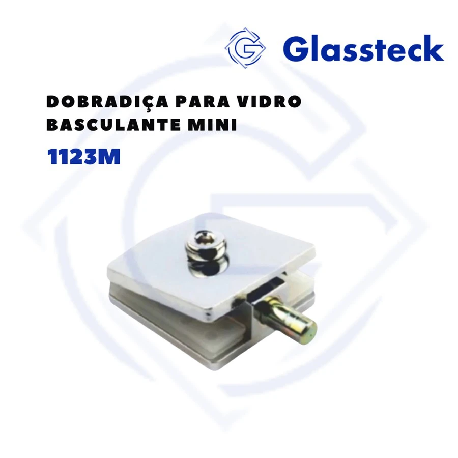 Dobradiça para Vidro Basculante Mini