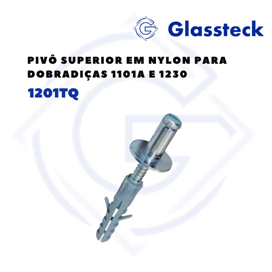 Pivô Superior em nylon para dobradiças 1101A e 1230