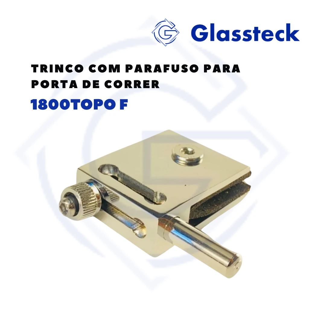 Trinco com Parafuso para Porta de Correr