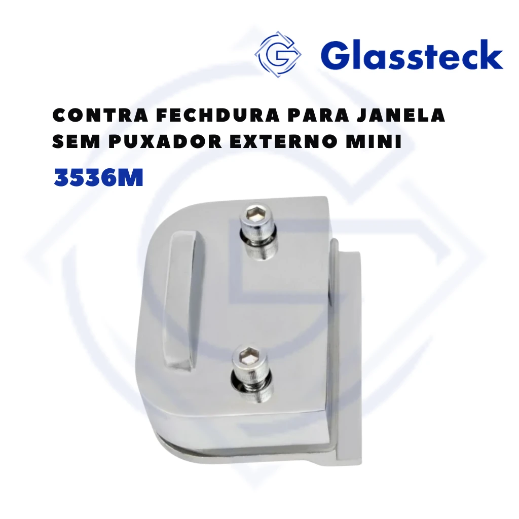 Contra Fechadura para Janela sem Puxador Externo Mini