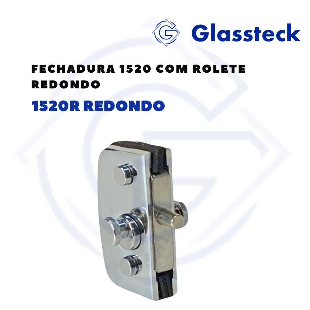 Fechadura 1520 com Rolete Redondo