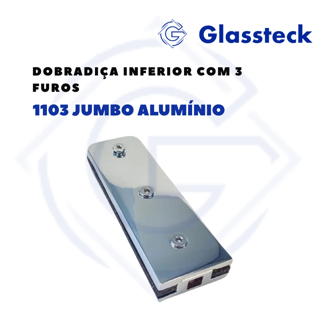 Dobradiça Inferior com 3 furos