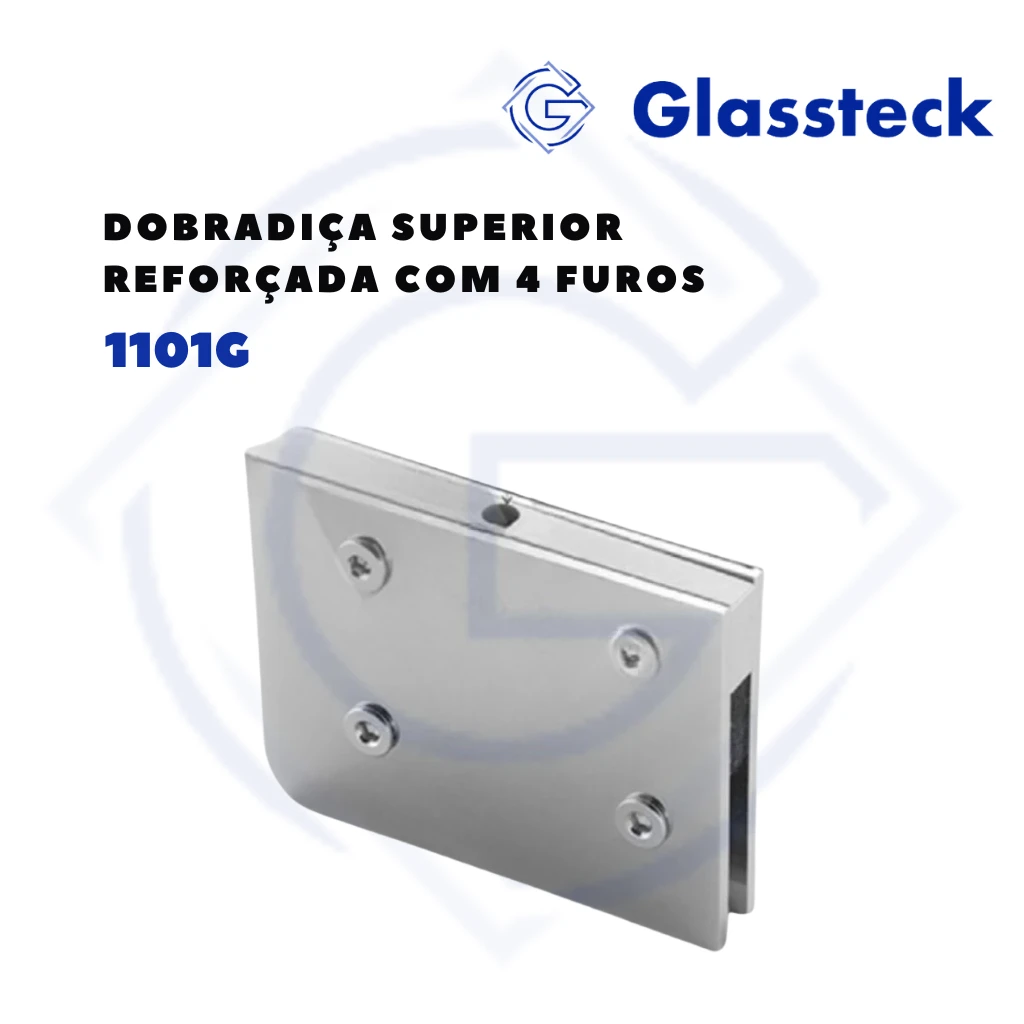 Dobradiça Superior Reforçada com 4 furos