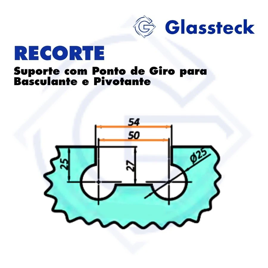 Suporte com Ponto de Giro para Basculante e Pivotante -2