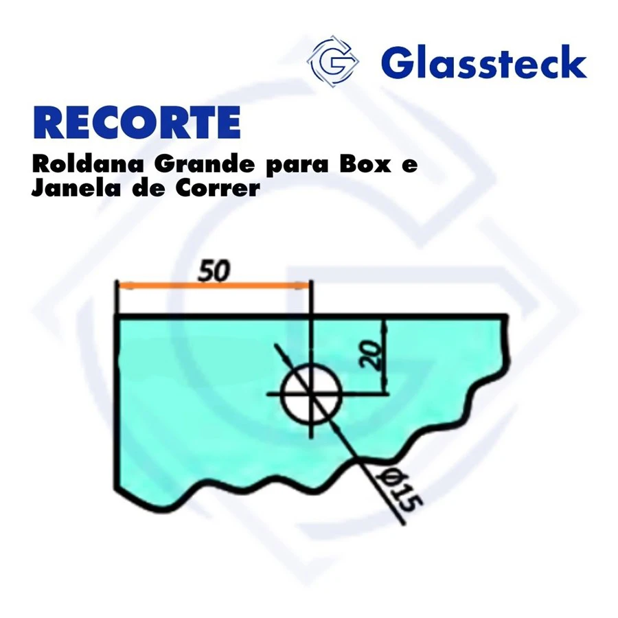 Roldana Grande para Box e Janela de Correr -2