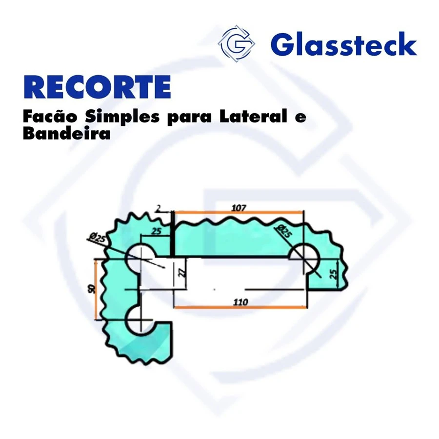 Facão Simples para Lateral e Bandeira -2