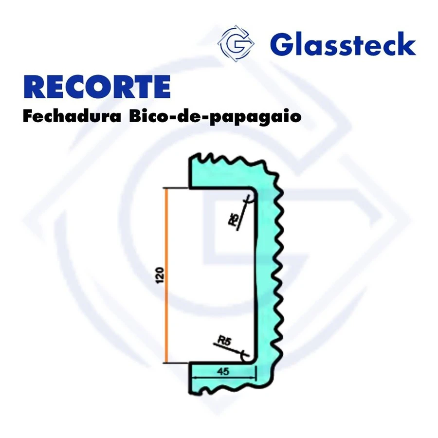 Fechadura Bico-de-papagaio -2