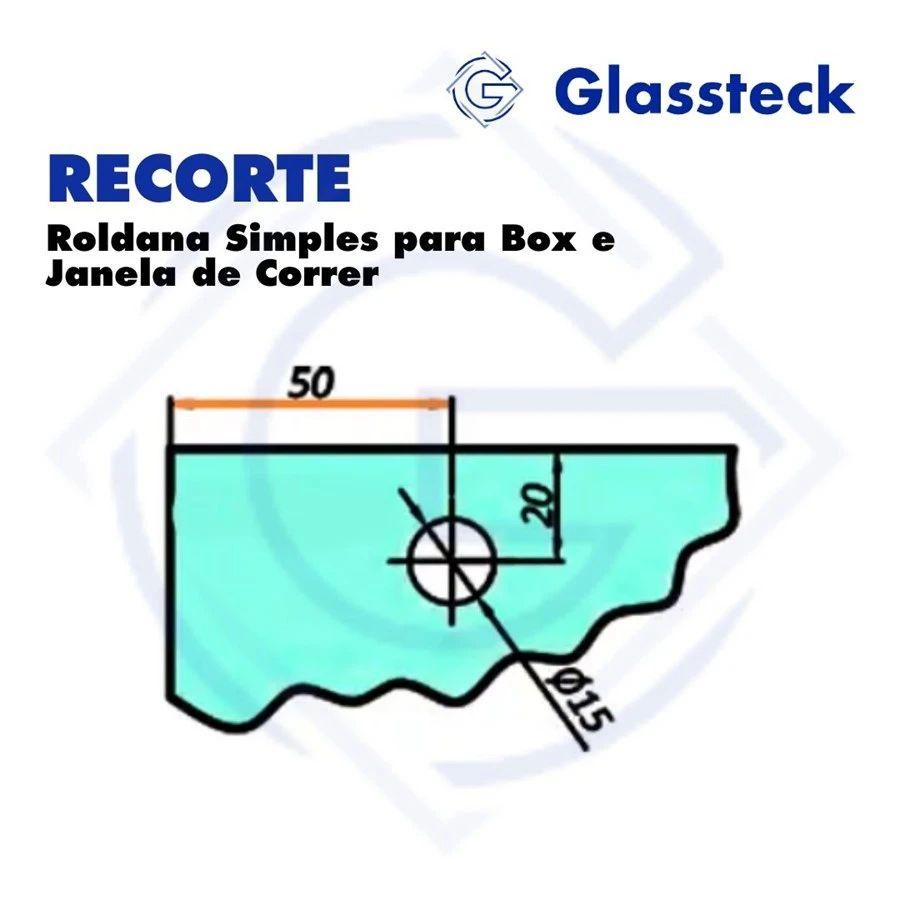 Roldana Simples para Box e Janela de Correr -2