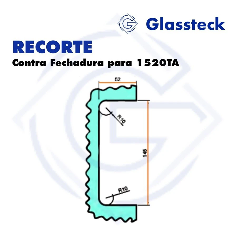 Contra Fechadura para 1520TA -2