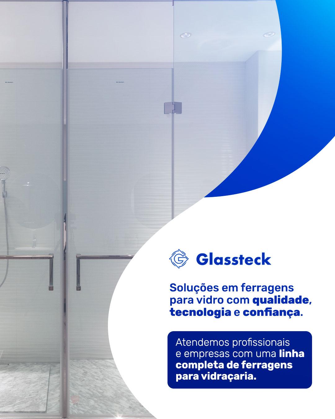 Soluções em ferragens Glassteck Ferragens